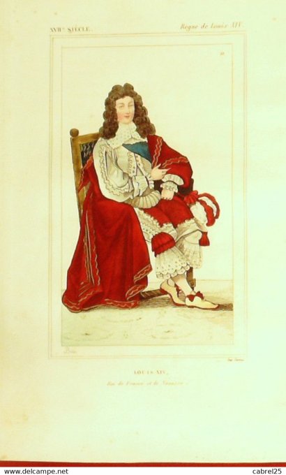 Louis Xiv Roi De France Et Navarre 17ème 1852