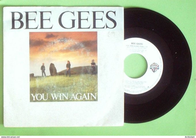Bee Gees 45T SP You win again 1987