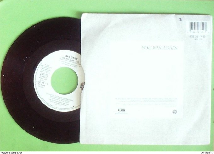 Bee Gees 45T SP You win again 1987