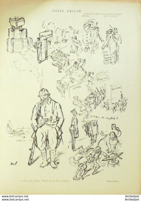 Le Rire 1921-09- 3 # 135 Journal humoristique Ed.Originale Arche de Noe