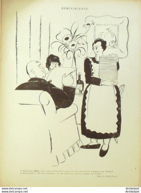 Le Rire 1921-09- 3 # 135 Journal humoristique Ed.Originale Arche de Noe