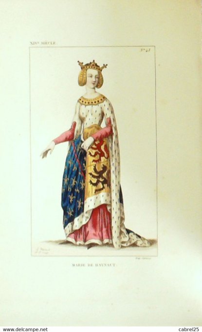 De Haynaut Marie 14ème 1852