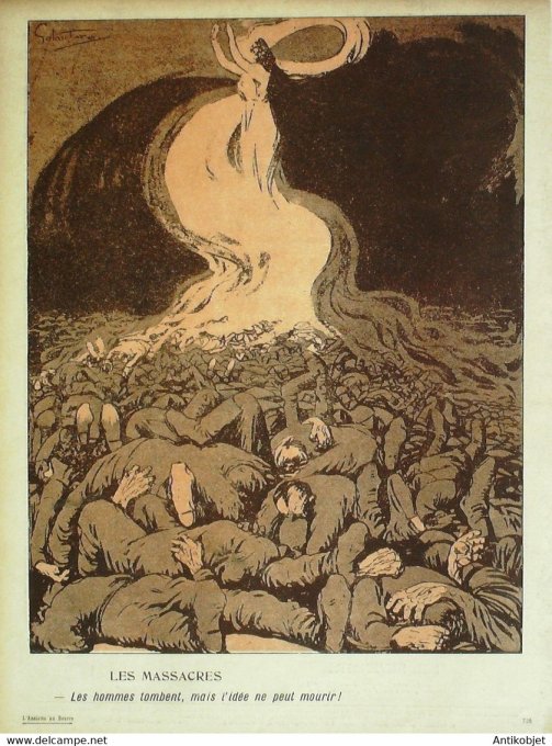 L'Assiette au beurre 1906 # 254 Vive la Russie Galantara