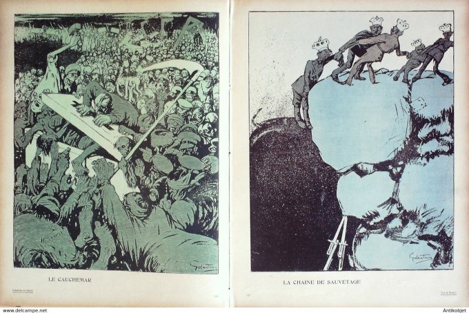 L'Assiette au beurre 1906 # 254 Vive la Russie Galantara