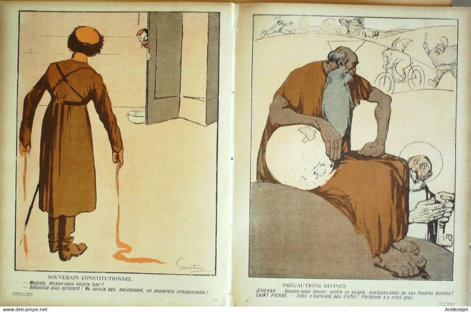 L'Assiette au beurre 1906 n°254 Vive la Russie Galantara