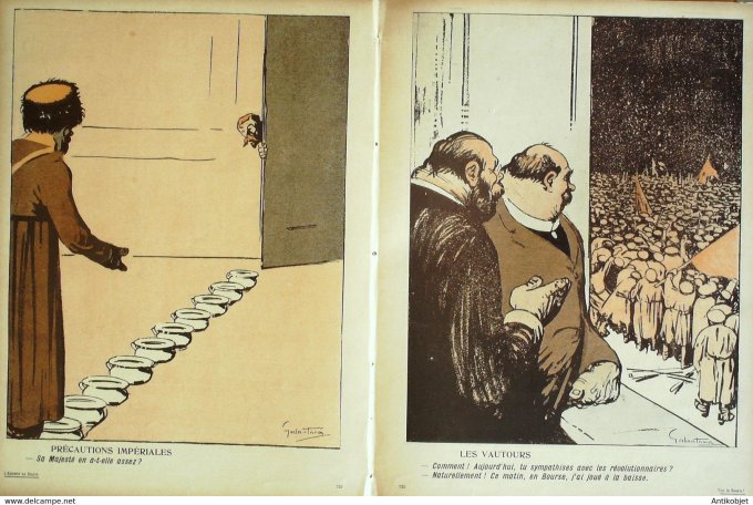 L'Assiette au beurre 1906 # 254 Vive la Russie Galantara