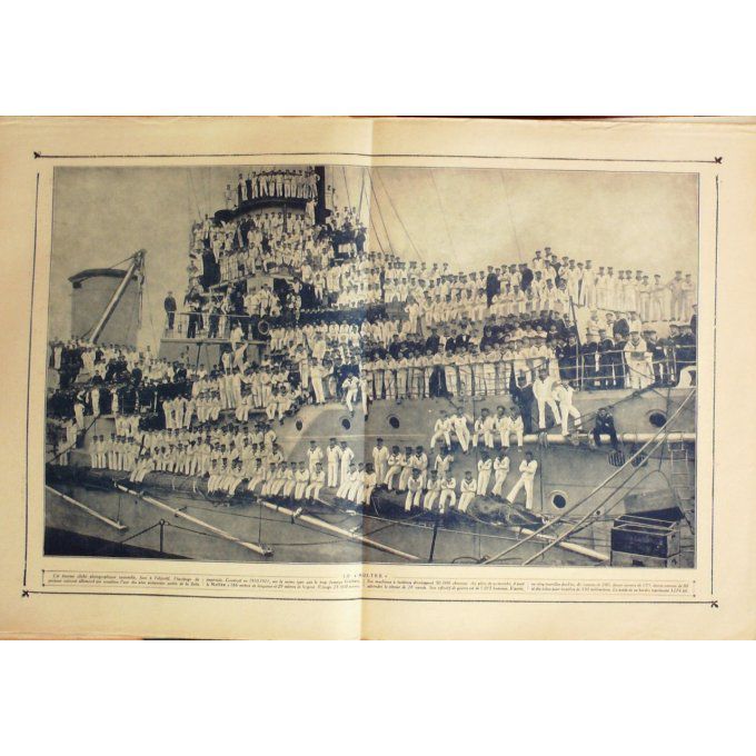 Panorama 1915 n°51-ILES FALKLAND-BUNONCOURT-DESTROYER LE MOLTKE