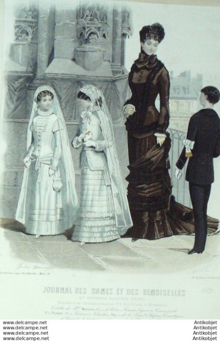 Journal des Dames Demoiselles 1881 # 1783 (Maison Morison)