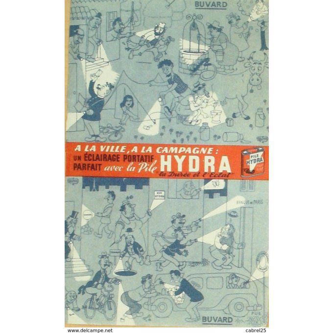 Buvard HYDRIA Eclairage