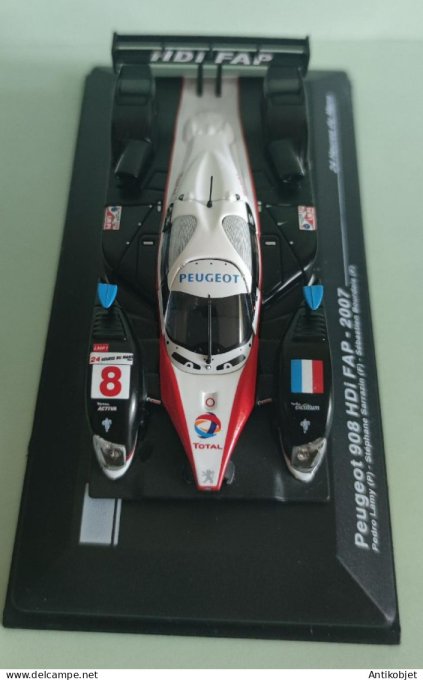 Peugeot 908 HDI FAP # 8 Le Mans 2007 ALTAYA 1/43