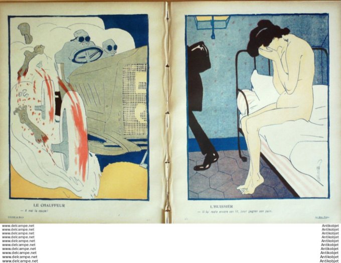 L'Assiette au beurre 1905 # 234 Betes feroces Roubille