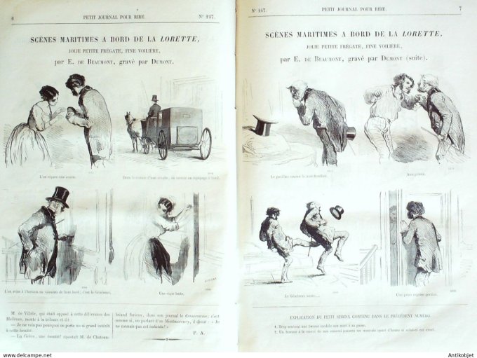 Le Rire 1907 n°215 Roubille Léandre Fontanez Goussé Delaw Poulbot Guillaume Testevuide