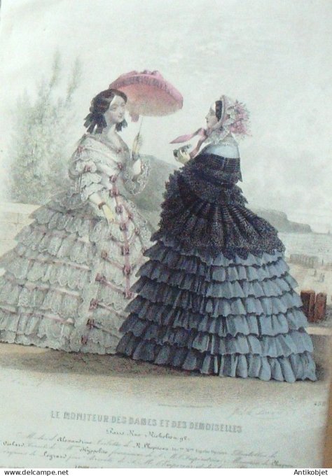 Moniteur de Dames & Demoiselles 1857 # 457 (Maison Lhopiteau)