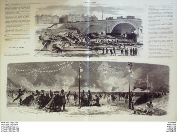 Le Monde illustré 1867 n°512 Egypte Caire Abattoirs La Villette Italie Venise Brest (29)