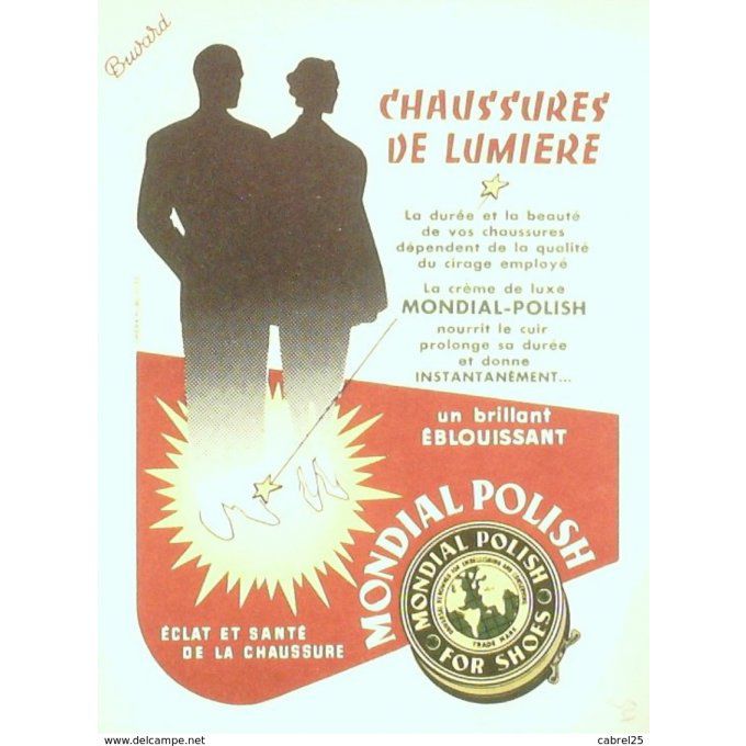Buvard MONDIAL POLISH Entretien