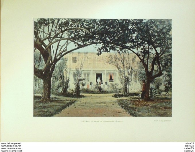 Polynésie PAPEETE Palais du Gouvernement