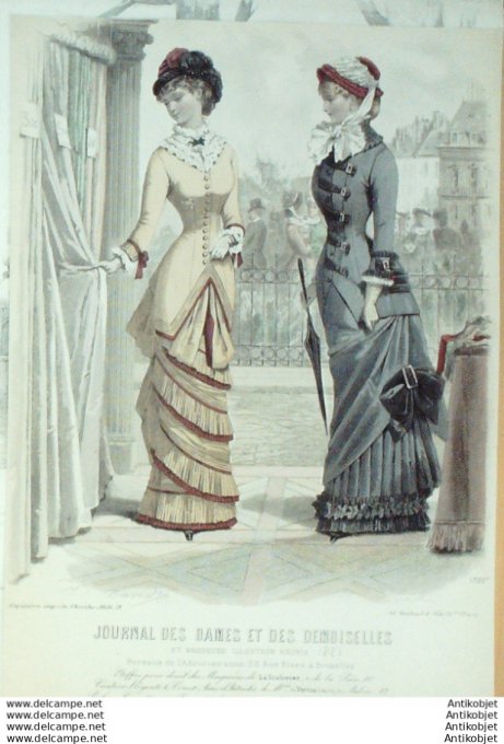 Journal des Dames Demoiselles 1881 # 1792 (Maison Scabieuse)