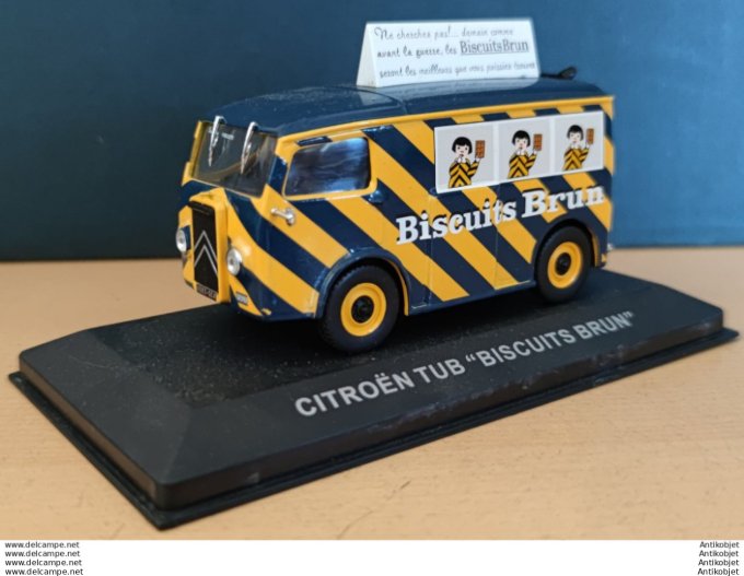 Citroen Tub Biscuits Brun 1:43