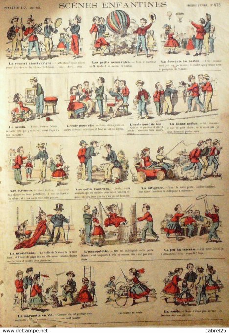 Scenes Enfantines (Pellerin d'epinal)