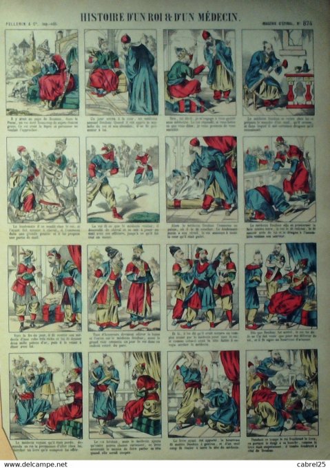 Histoire Du Roi & Du Medecin  (Pellerin d'epinal)
