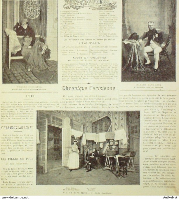 Soleil du Dimanche 1893 n°47 Chasse Clermont Maubeuge (59) Afrique Matabelles