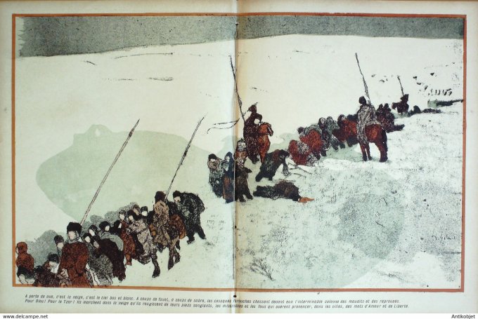 L'Assiette au beurre 1907 # 313 La ballade de la cloche Jésus Christ Galanis