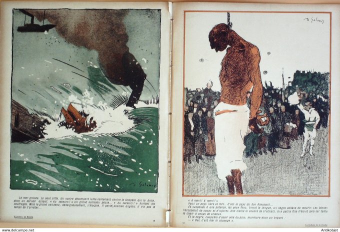 L'Assiette au beurre 1907 # 313 La ballade de la cloche Jésus Christ Galanis