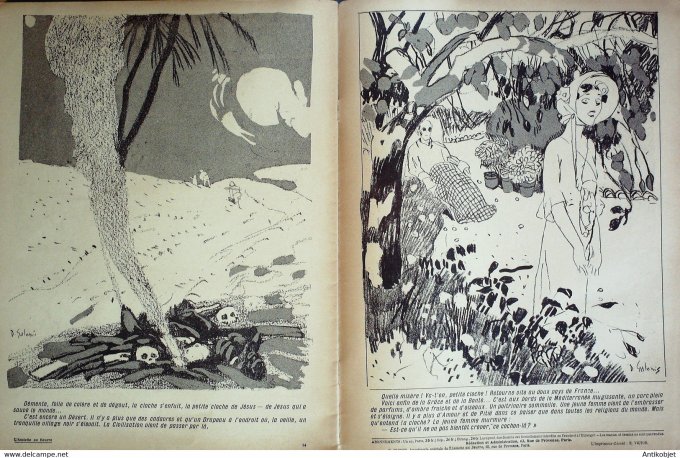 L'Assiette au beurre 1907 # 313 La ballade de la cloche Jésus Christ Galanis