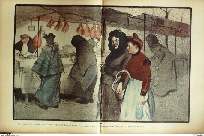 L'Assiette au beurre 1902 #  49 Les petits métiers Sancha
