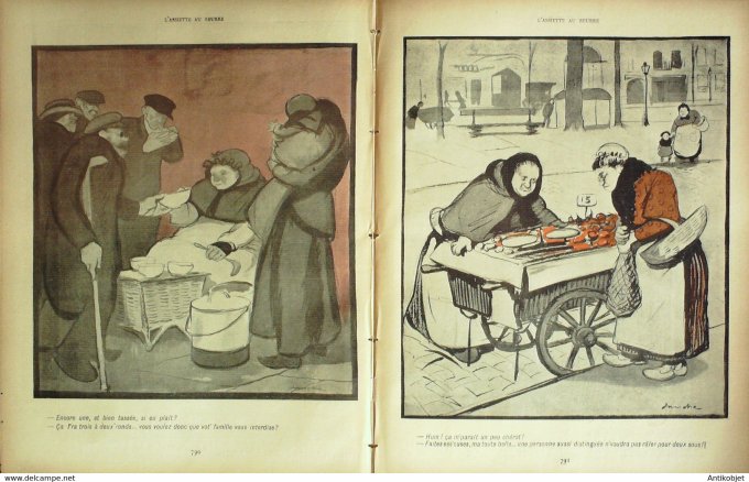L'Assiette au beurre 1902 #  49 Les petits métiers Sancha