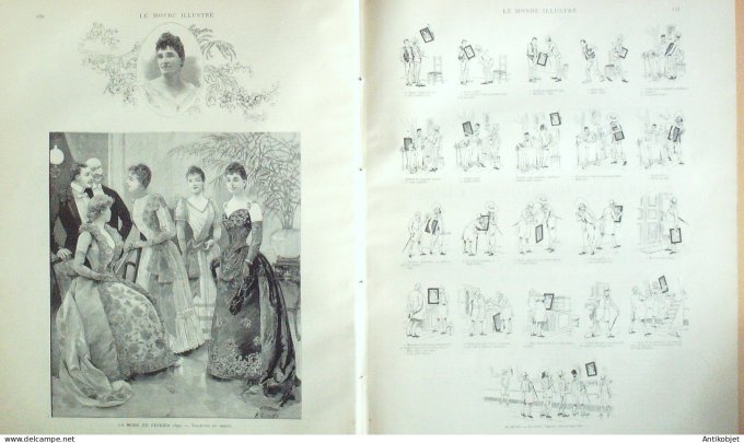 Le Monde illustré 1890 n°1718 Portugal Fisquet d'Antas Allemagne  Berlin Virchow
