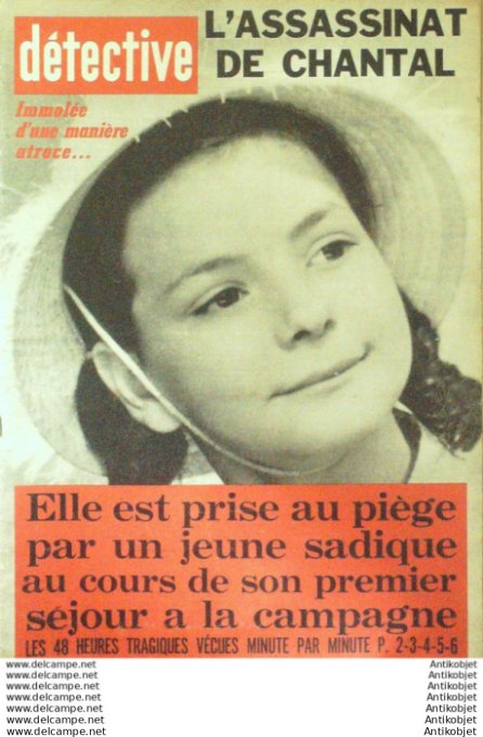 Détective 1967 # 1091 Montauban Istres Château-Thierry