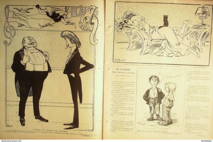 Le Rire 1902-01-18 # 376 Journal humoristique Ed.Originale St-Etienne elections