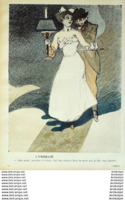 L'Assiette au beurre 1905 # 233 Le Sanatorium Florane