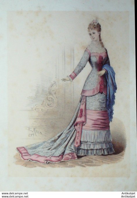 L'élégance parisienne 1873 # 697