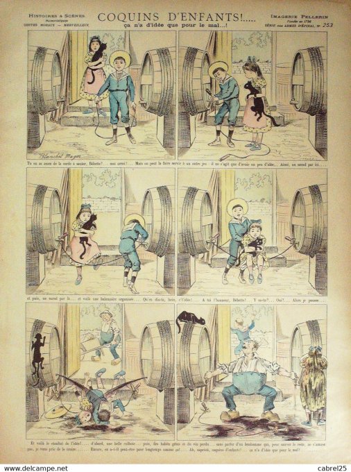 Coquins d'enfants  (Pellerin d'epinal)