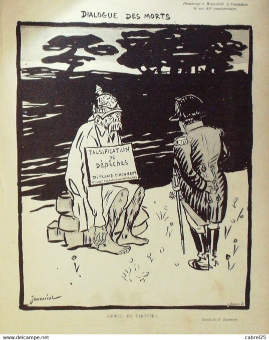 Le Rire 1895 n° 22 Léonnec Jeanniot Léandre Radiguet Mantelet Bruant Lebègue