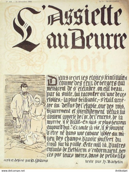 L'Assiette au beurre 1909 # 456 Noël Galanis
