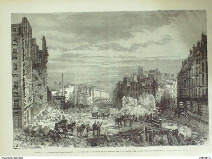 Le Monde illustré 1876 n° 991 Algérie Tlemcen Sidi-El-Hadj Abdesselam Montereau (77) Bordeaux (33)