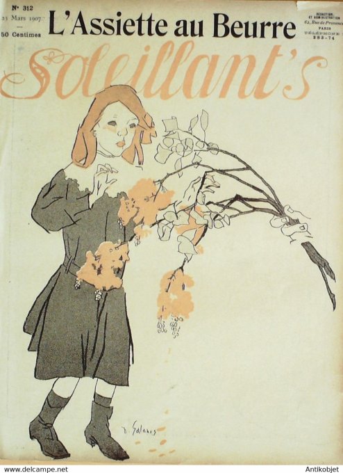 L'Assiette au beurre 1907 n°312 Soleillant's, Démétrios Galanis
