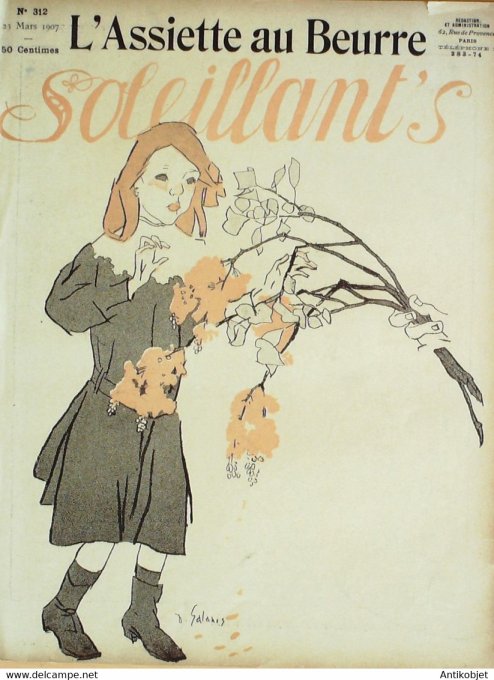 L'Assiette au beurre 1907 # 312 Soleillant's, Démétrios Galanis