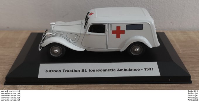 Citroen Traction BL fourgonnette ambulance 1937