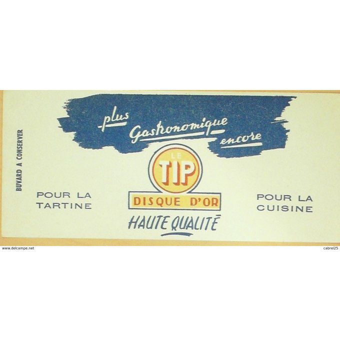 Buvard LE TIP Tartine