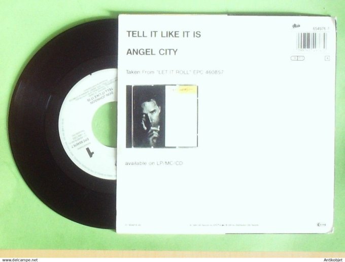 Don Johnson 45T SP Tell it like it is 1989