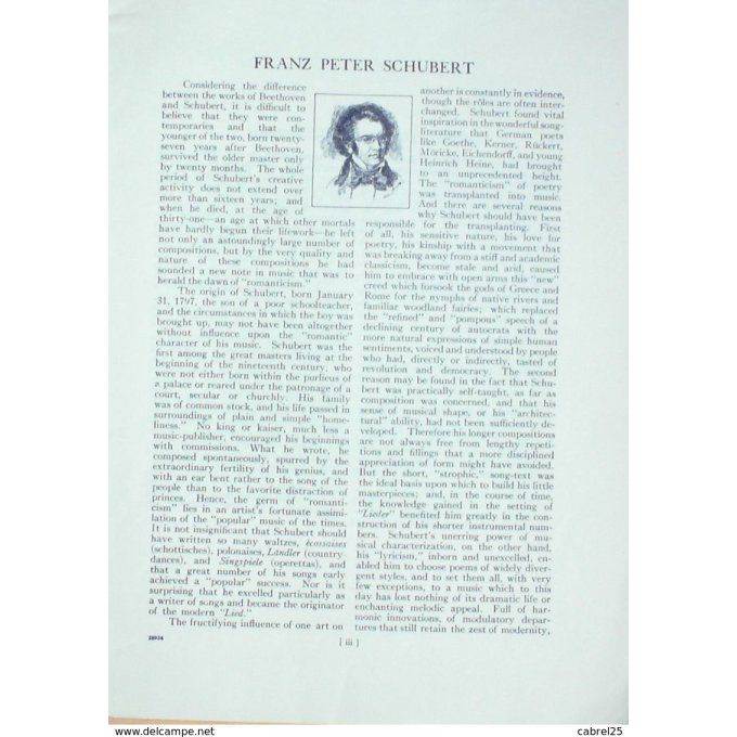 Schubert Franz Peter Piano 17 Titres