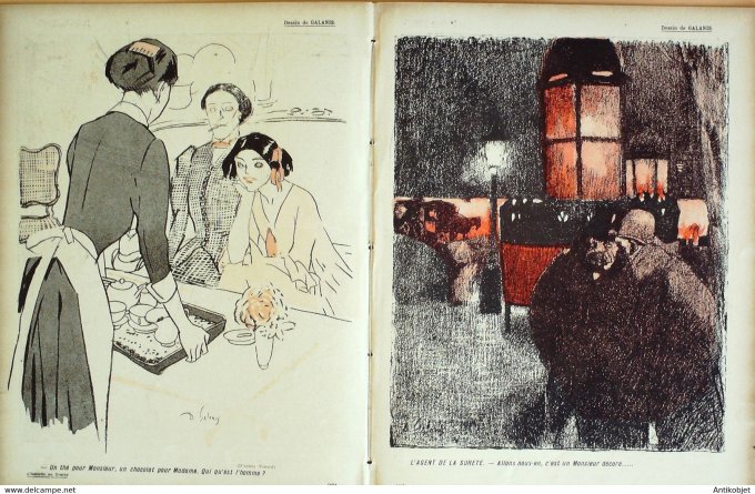 L'Assiette au beurre 1907 # 312 Soleillant's, Démétrios Galanis