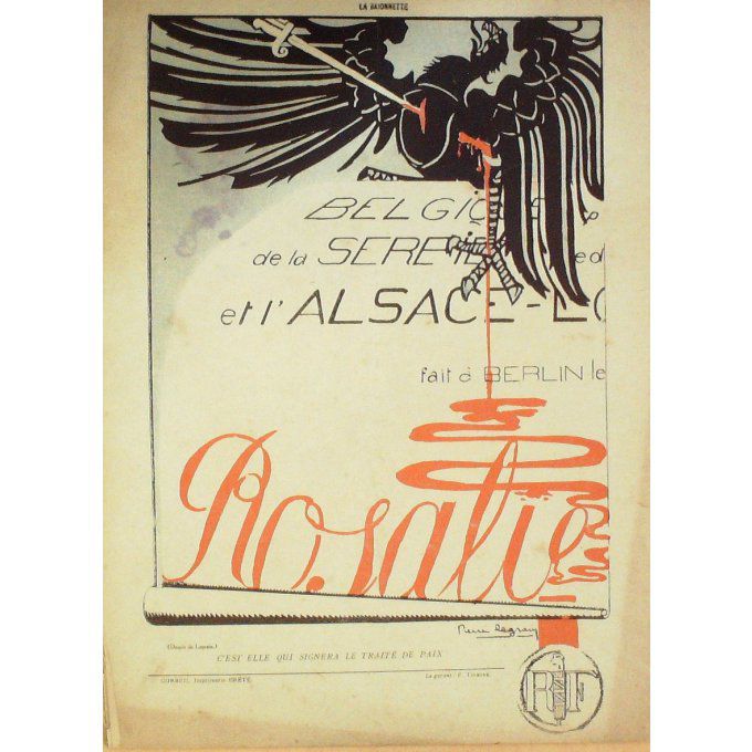 La Baionnette 1916 n°052 (Rosalie) HAUTOT IRIBE FABIANO LEGRAIN VILLEMOT MEUNIER
