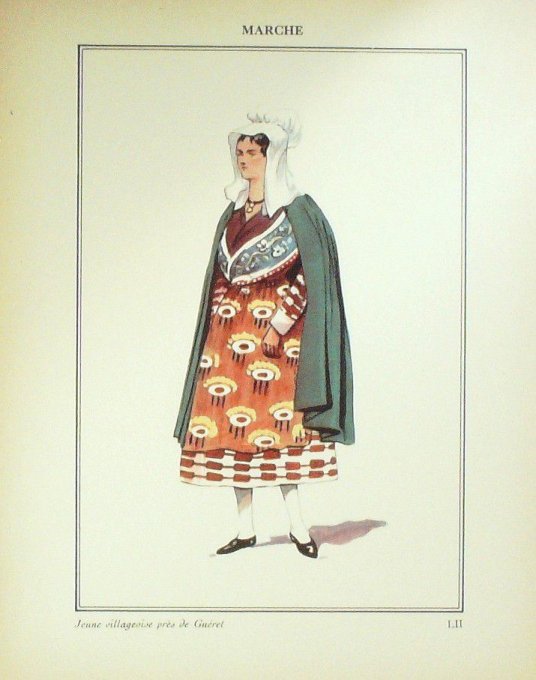 Nouvelle-Aquitaine Limousin Gueret Villageoise 1920