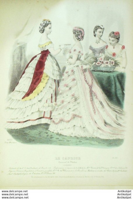 Le Caprice 1874 # 1027 (Maison Plumeul)