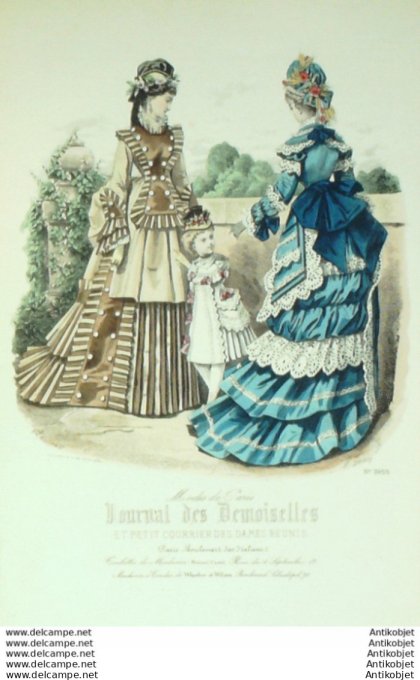Journal de Demoiselles 1873 # 3955 (Maison Bréant-Castel)
